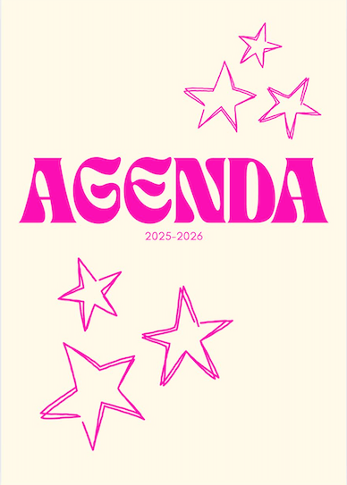 Agenda 2025 - 2026 by Leo: ¡Tu compañera perfecta para organizar el éxito académico! 🚀✨ - NOTES BY LEO · Tienda oficial